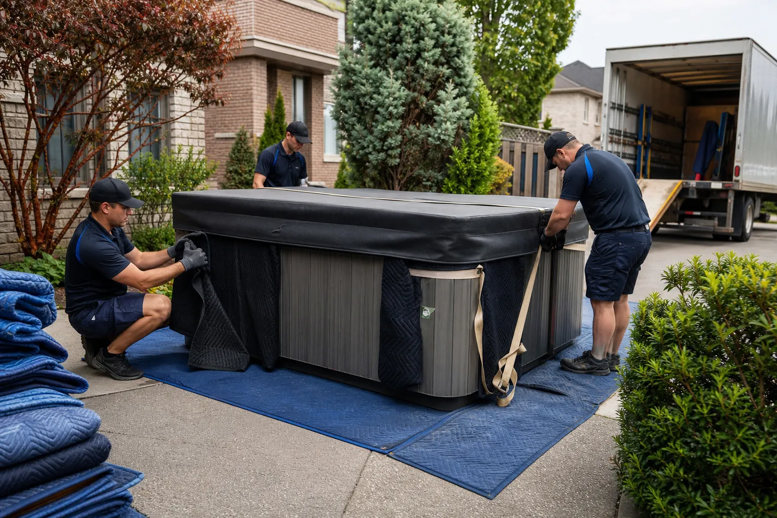 How Should You Prepare for Hot Tub Movers in Windsor?