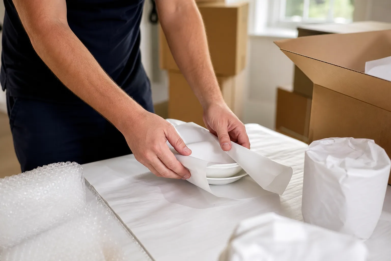 What professional packers bring and what to expect on the day — moving company packing services explained