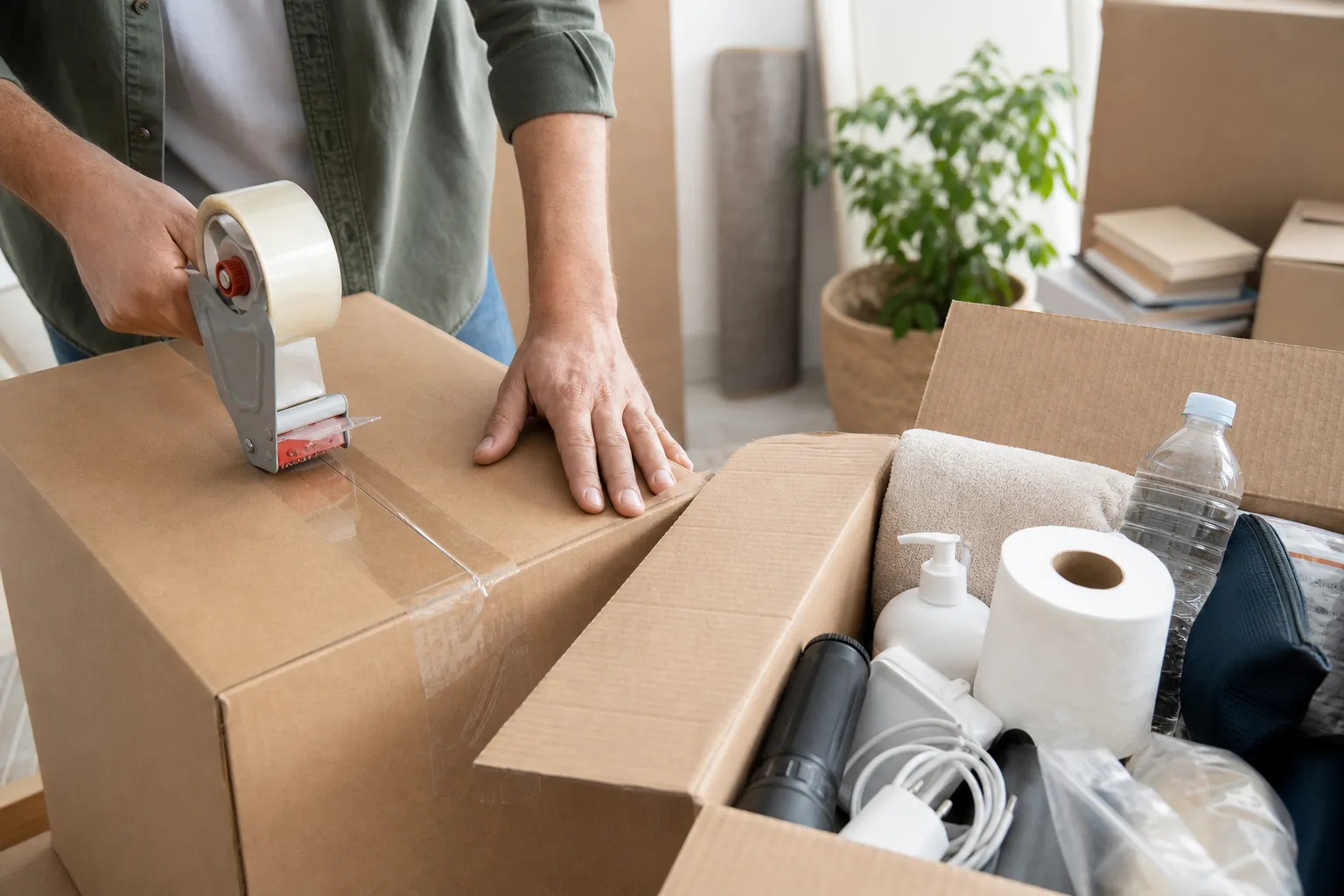 3. Moving week: pack strategically and prepare an essentials kit — moving to a new house checklist