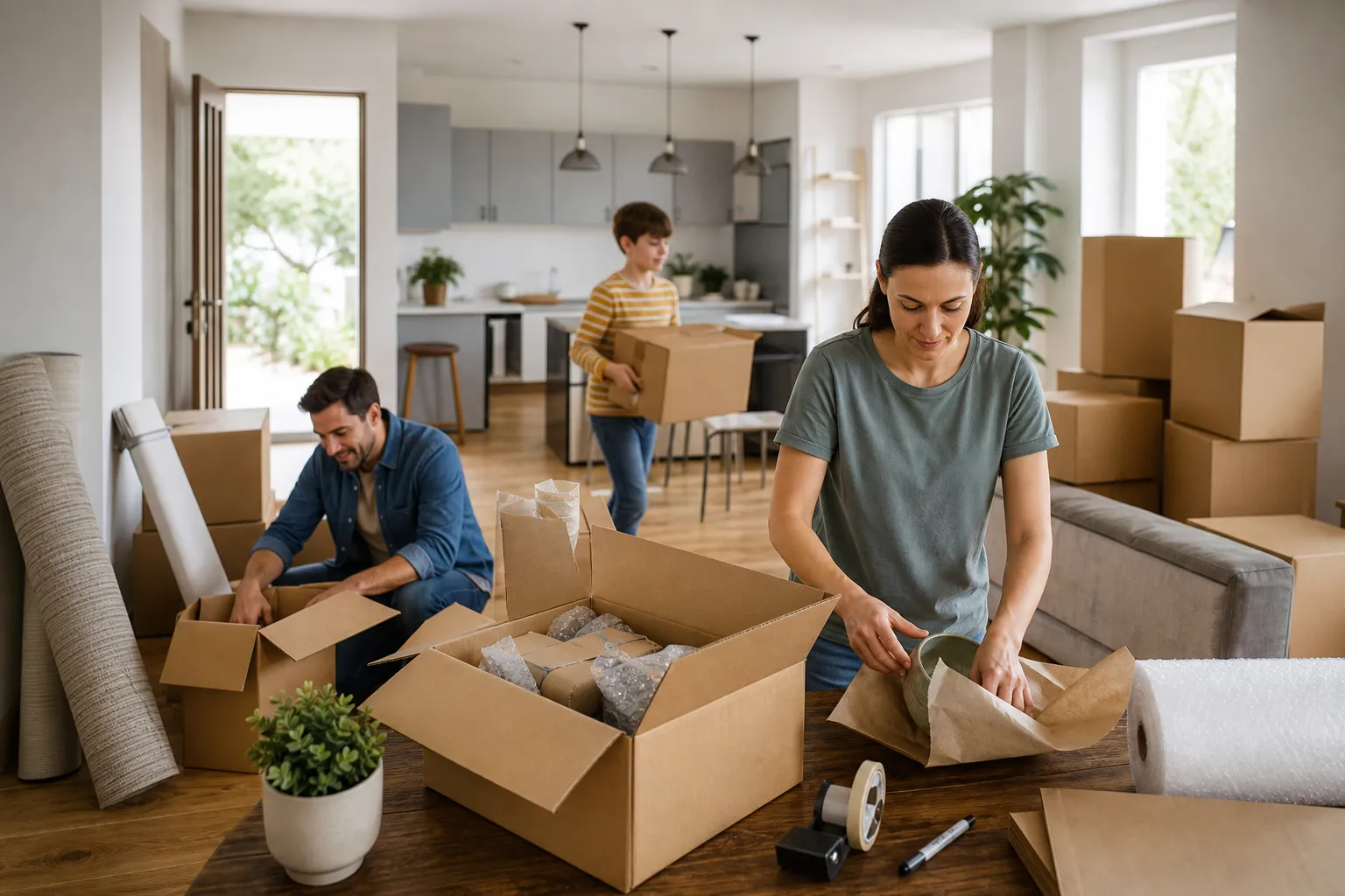 Packing tips for moving into a new house: 7 essentials to save time and stress