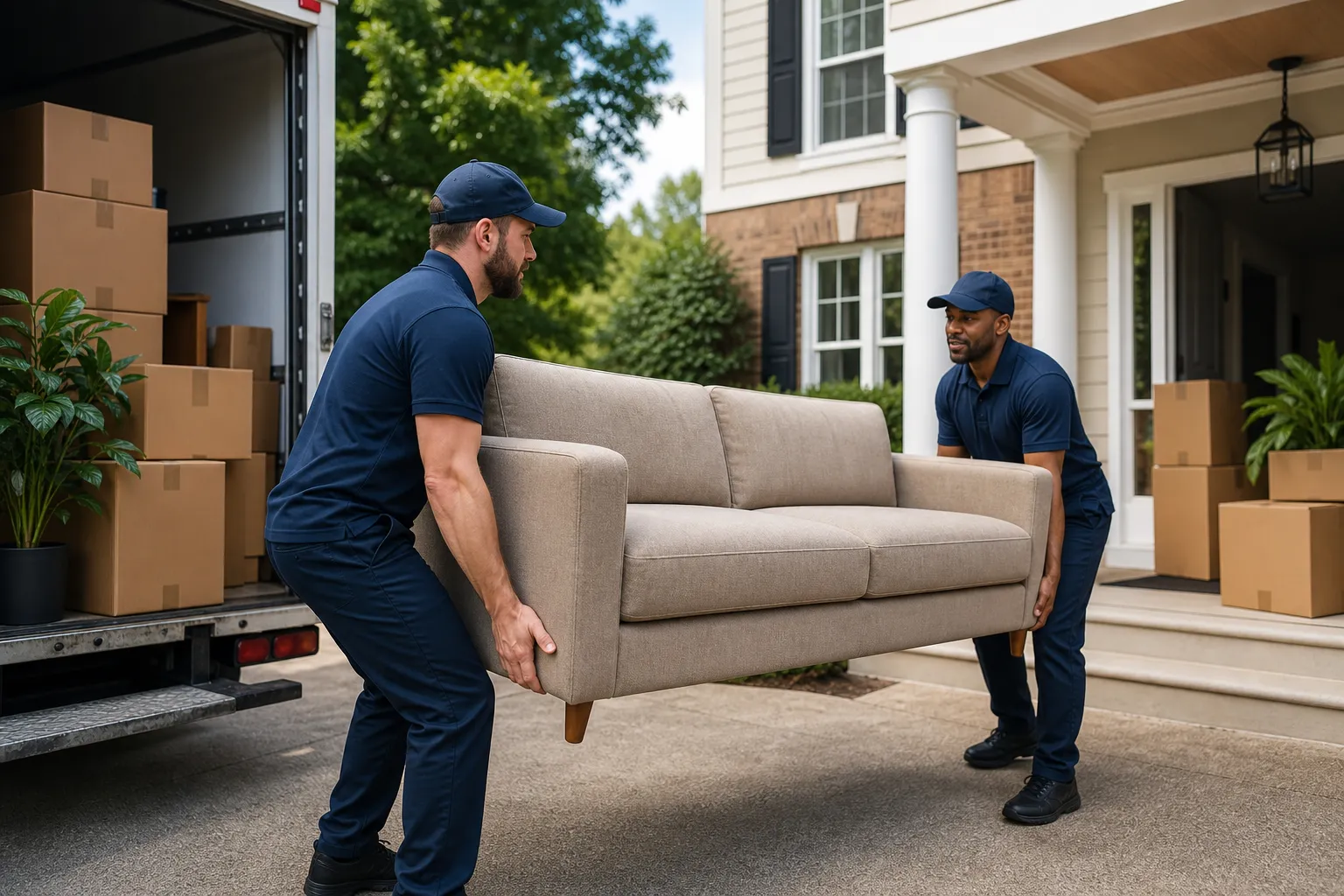 Full-service movers: benefits compared with DIY moving