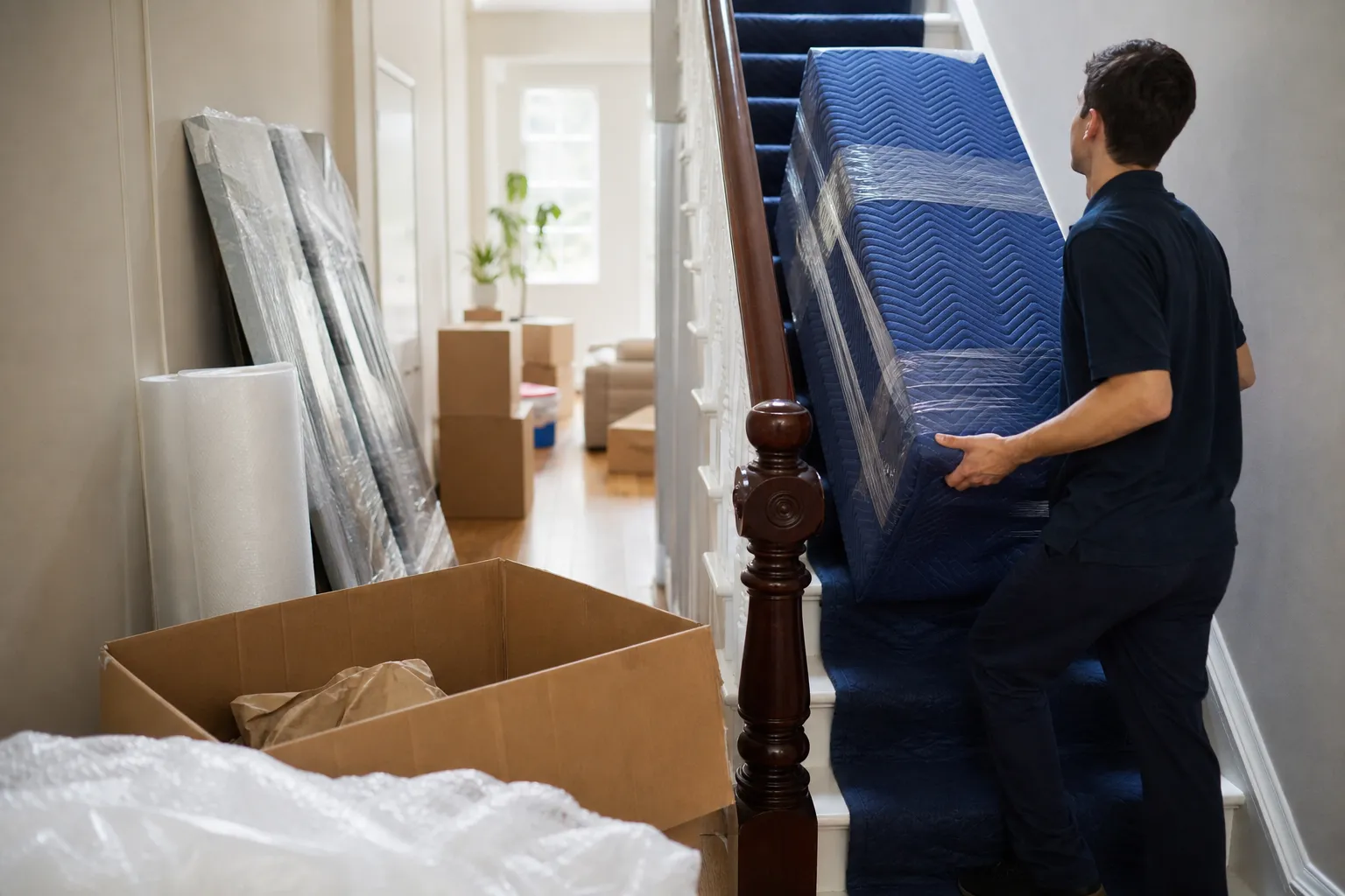 3. Packing strategy compared: shared-wall, stair and small-space tactics — moving into a townhouse checklist