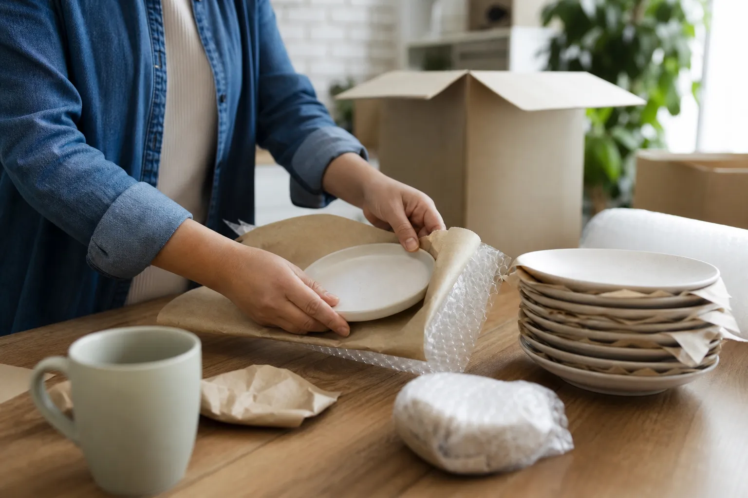 3. Protect fragile and high-value items with step-by-step methods — packing tips for moving into a new house