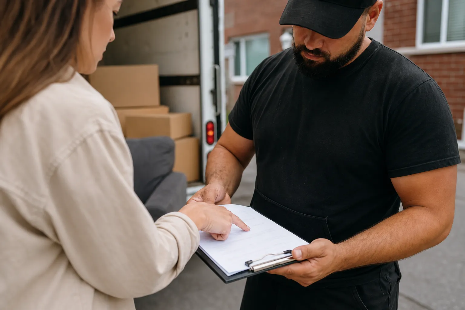 3. No clear WSIB status or use of unnamed subcontractors — residential moving services Windsor Ontario