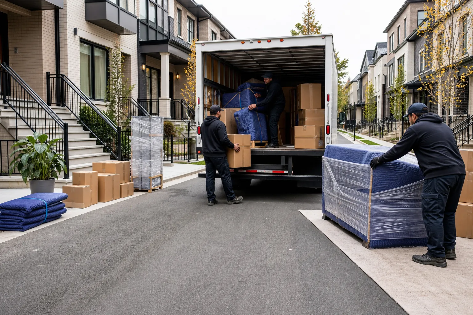 6. Move-day flow compared: staging, loading order and damage prevention — moving into a townhouse checklist