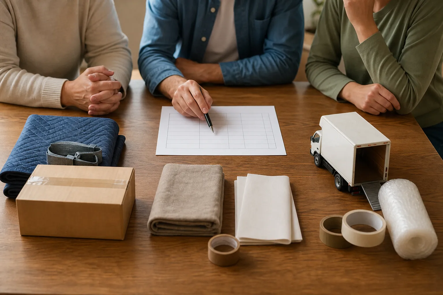 Compare full-service, partial-service, and DIY: a decision matrix — full service movers benefits
