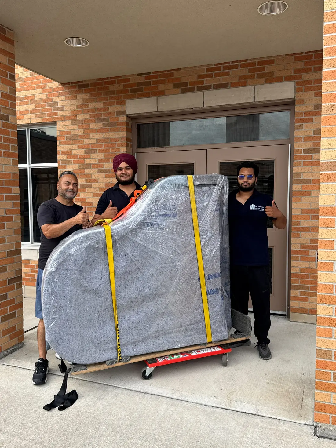 Piano Moving by EC Movers in Windsor, Ontario