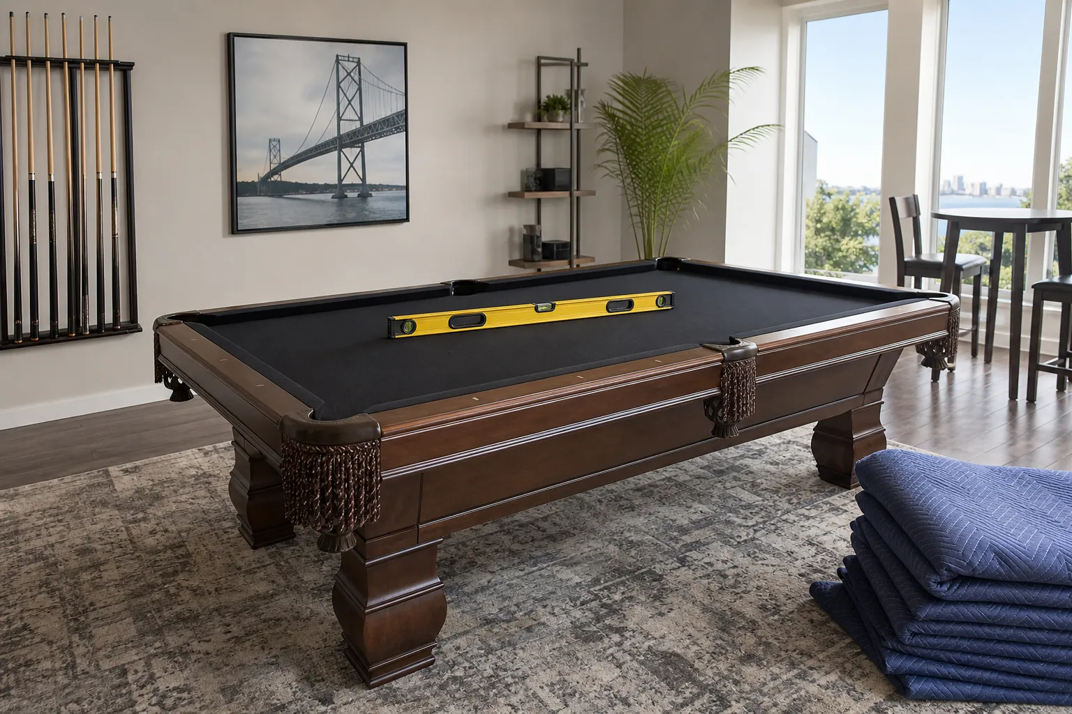 How to Level a Pool Table After a Move: DIY Steps and When to Call a Professional